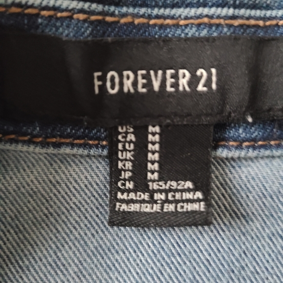 Forever 21 Boho meets Country Jean Jacket - Picture 2 of 7